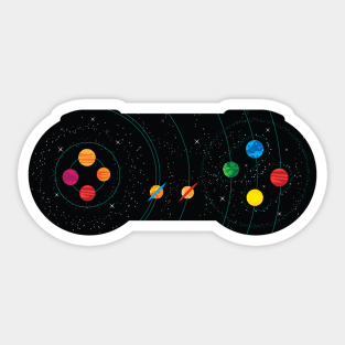 Control the Galaxy Sticker